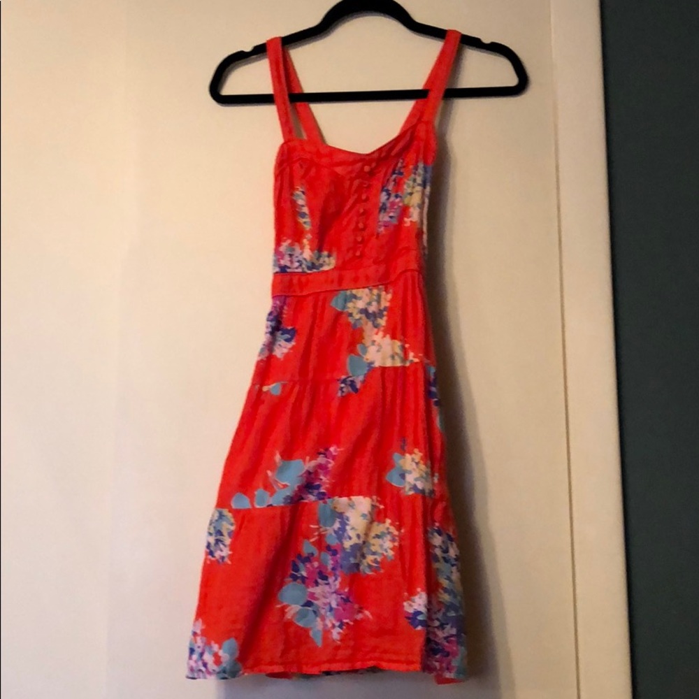 Orange/red dress